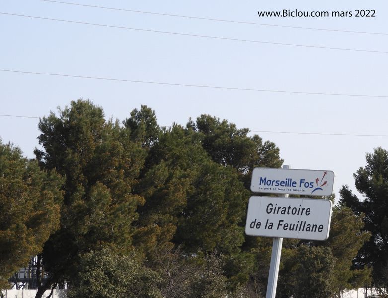 Point de repère : Giratoire de la Feuillane