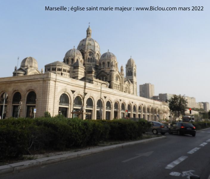 Marseille : Eglise sainte marie majeur