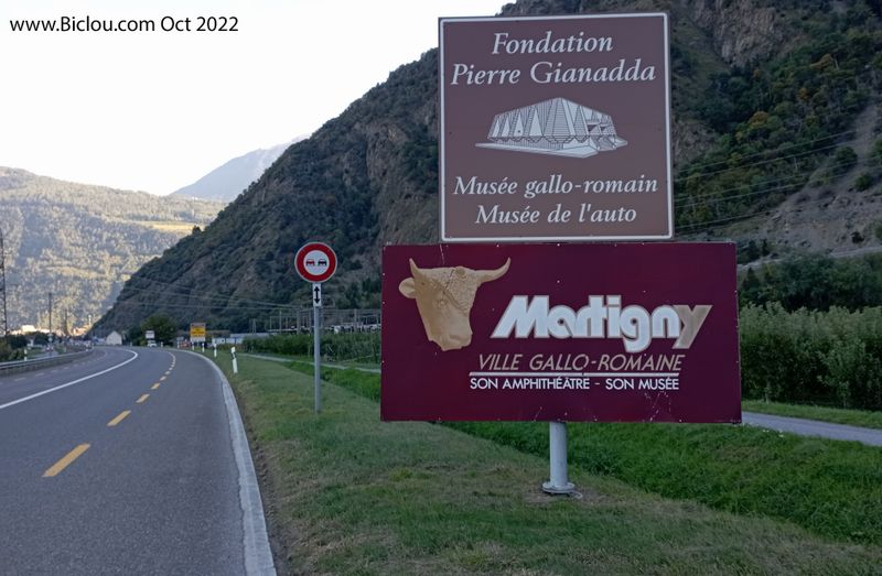 Martigny : On the rocks ..