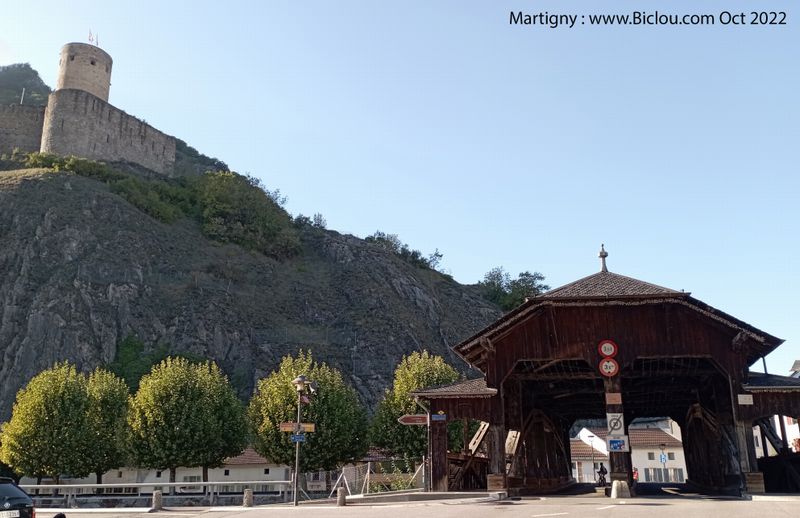 Pont de bois : Martigny