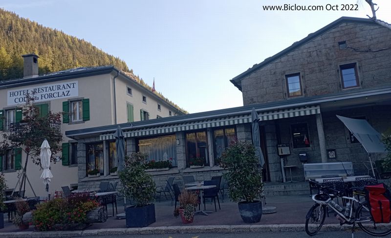 Hôtel Restaurant bar , du col de la 	Forclaz (Suisse)