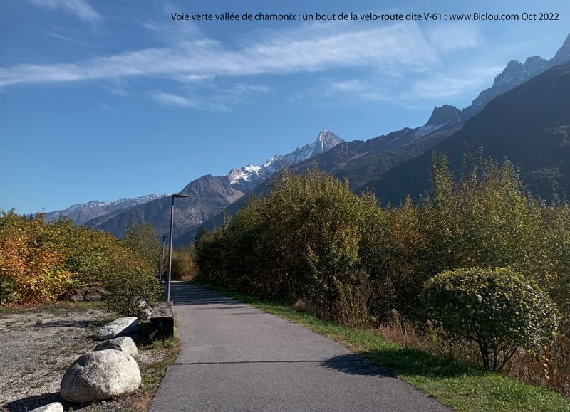 La voie verte chamonix - Les Bossons