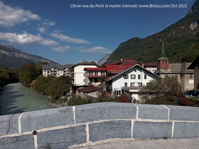 L'Arve au Pont saint Martin