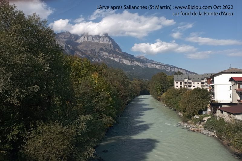 L'Arve après Sallanches au Pont Saint Martin