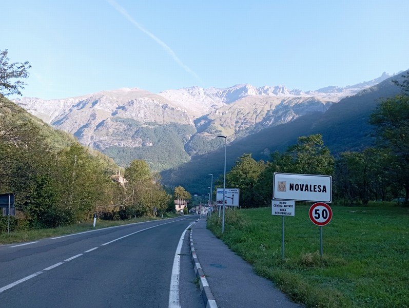 Novalesa : La france en face, et droit dans le pentu .. courage claudio