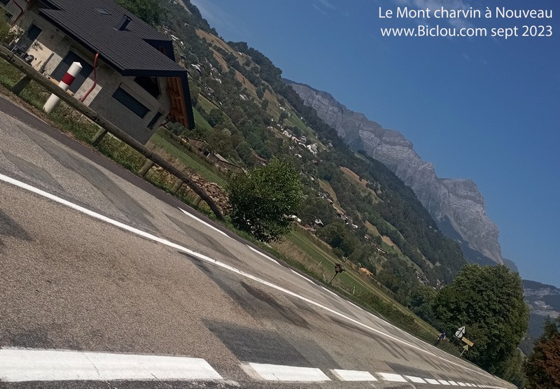 Le Mont charvin à Nouveau