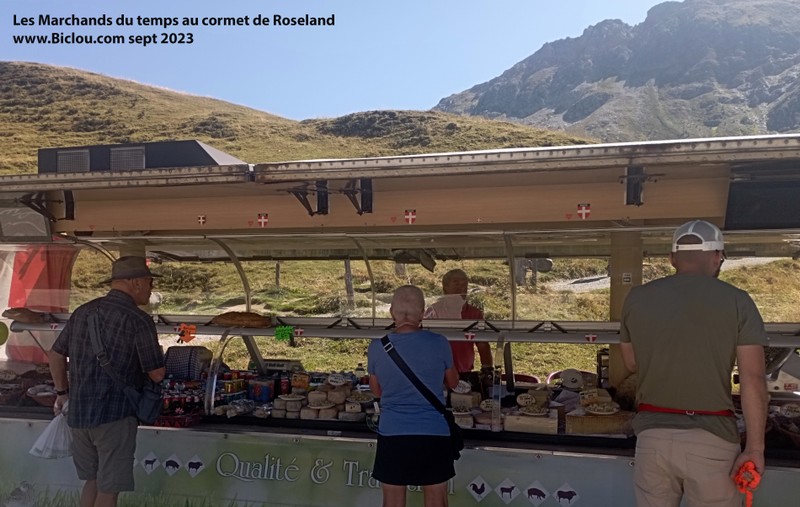 Les marchands du temple au cormet de Roselend
