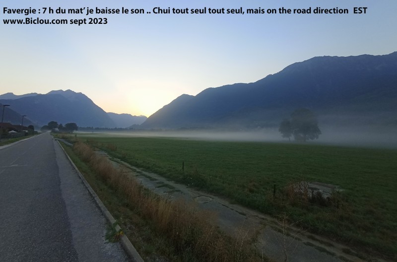 Favergie au petit matin brumeux (sept 2023)