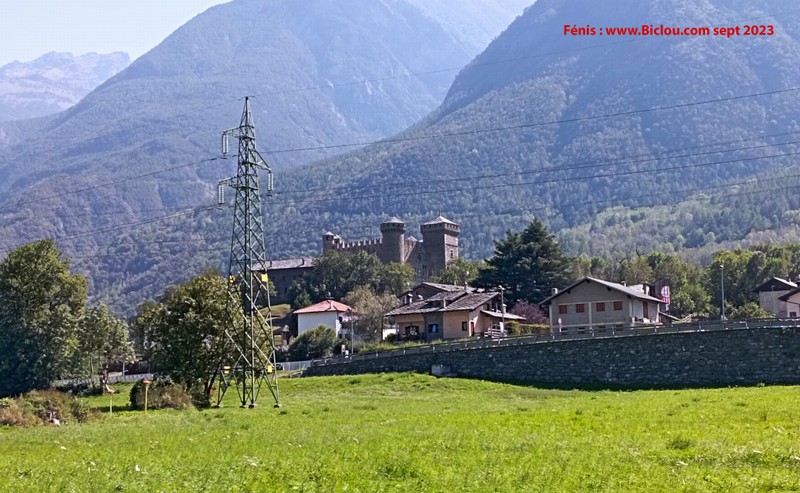 Château de Fénis en vallée d'Aoste (2023)