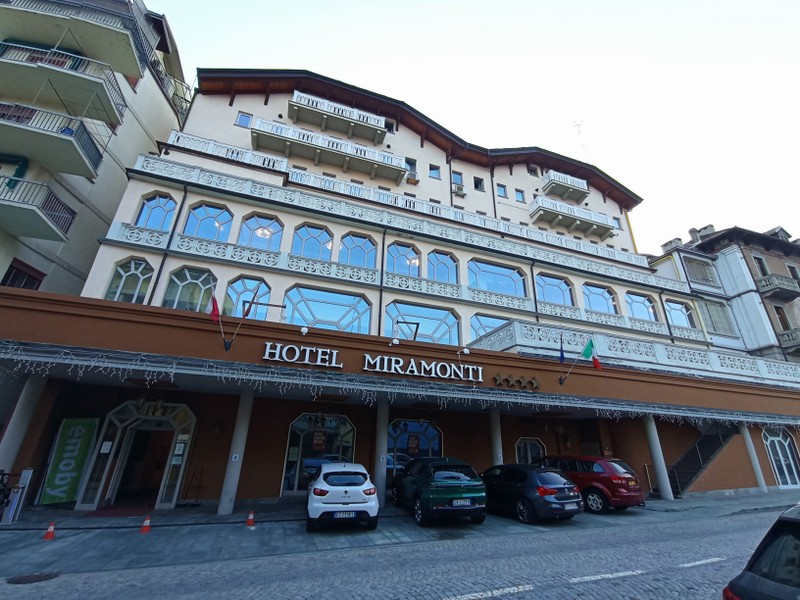 Bivouac à l'Hôtel Miramonti à saint Vincent