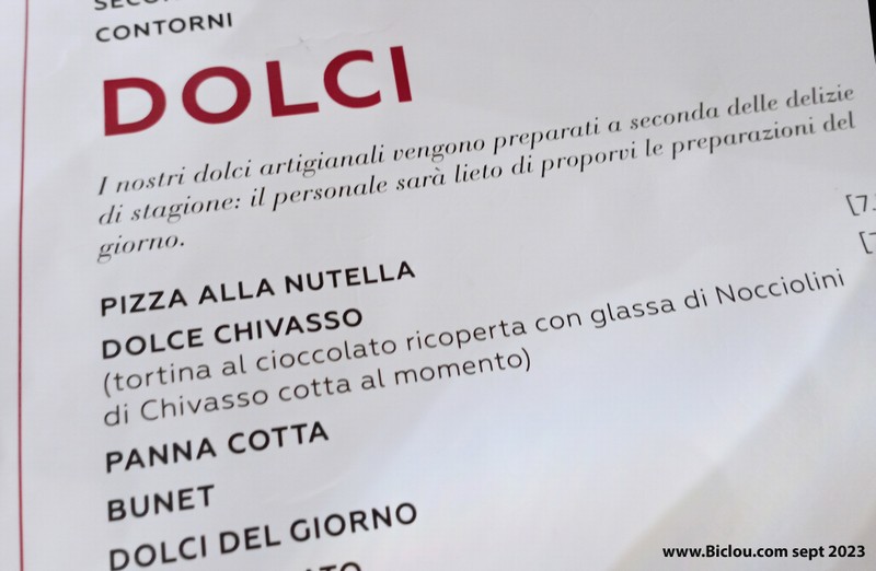 La Pizza alla Nutela ; Ma che buono .. et ma mère ki disait : "Fa culo o cambia braghesse" ici c'est fa culo..