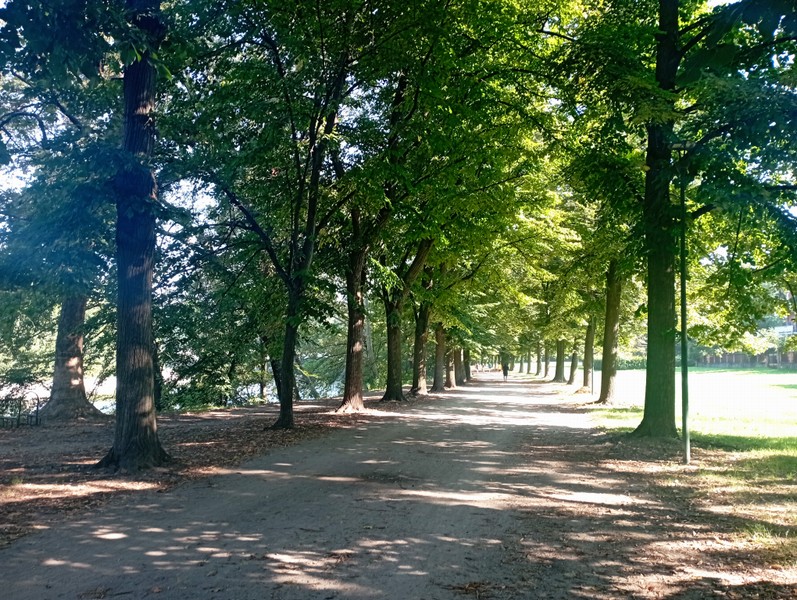 On tourne en rond le long du Po à Torino