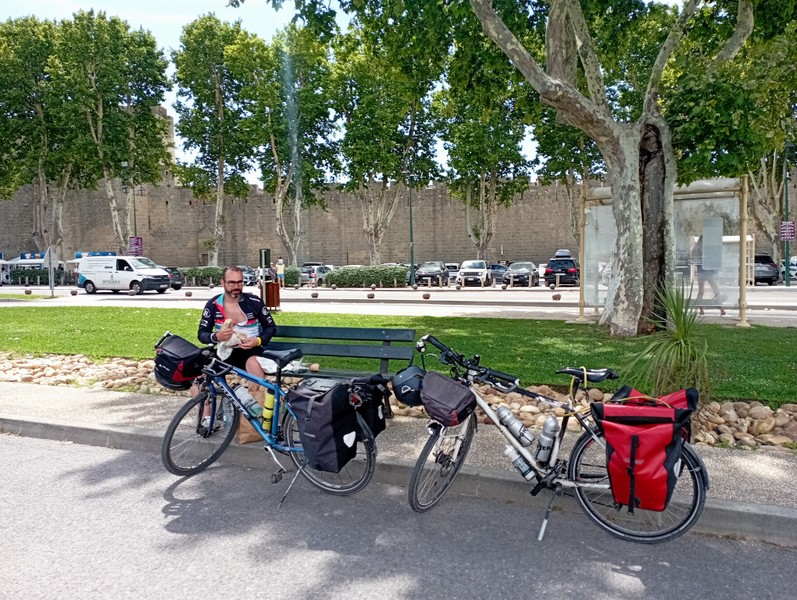 Pause Mortadelle à Aigues mortes