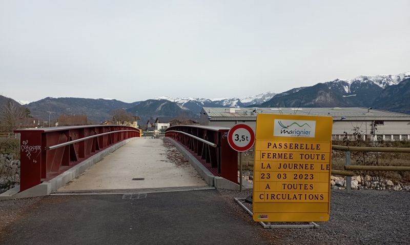 Passerelle de Marignier