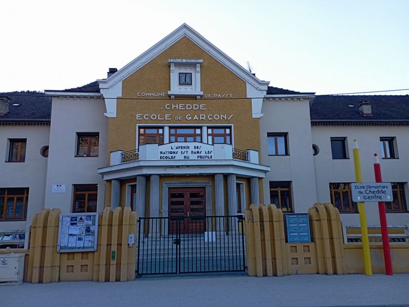Chedde : Ecole de garçons ..