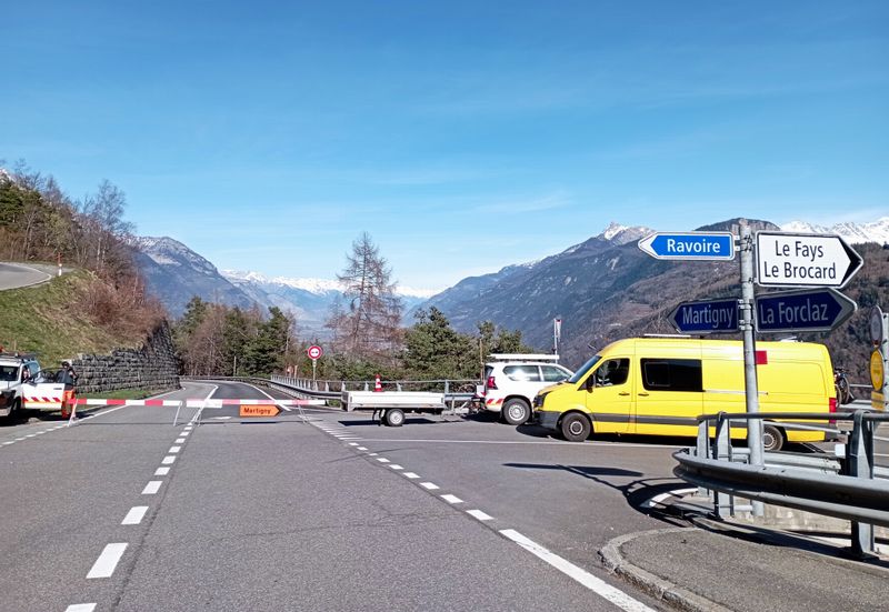 Déviation de Martigny, par le Brocard