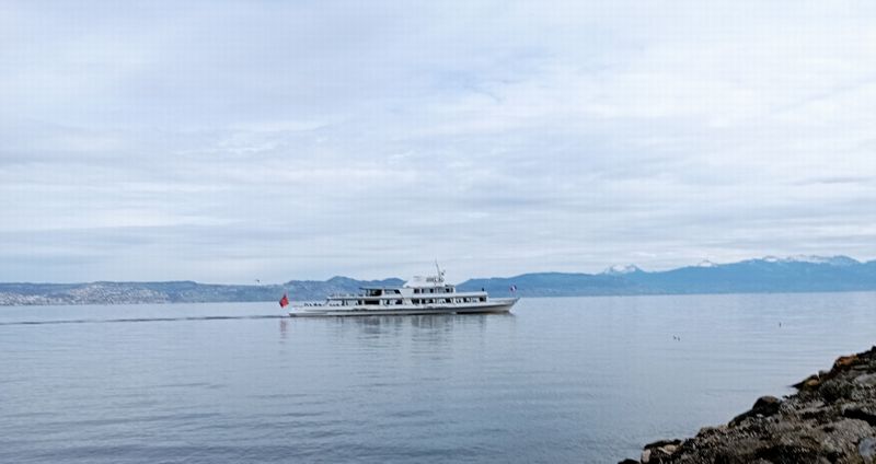 Oh mon Bâteau, sur le Léman (Evian)