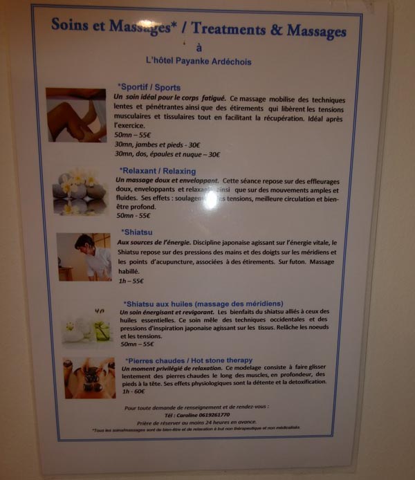 Massages ; Shiatsu en Ardèche (2023)