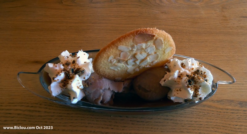Dessert à la chataigne .. et comment voulez vous maigrir ..