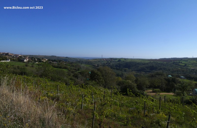 La vallée du Rhône se profile