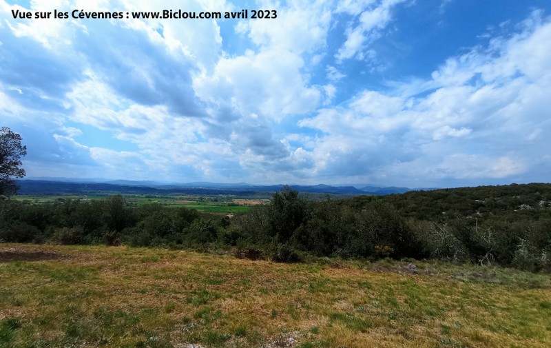 Vue sur les Cévennes