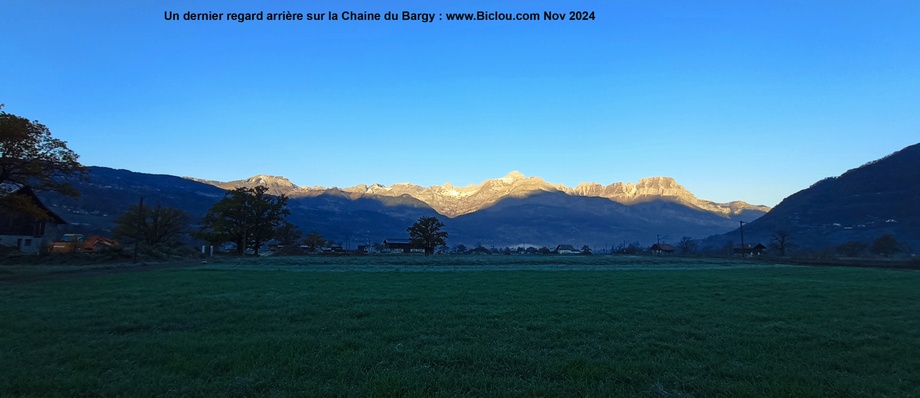 Regard sur la chaine du Bargy