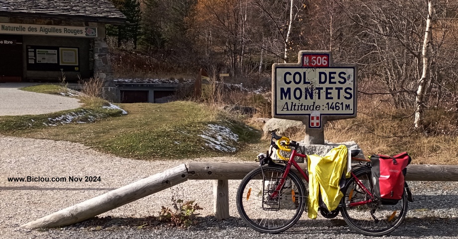 Renato, au col des Montets en Nov 2004