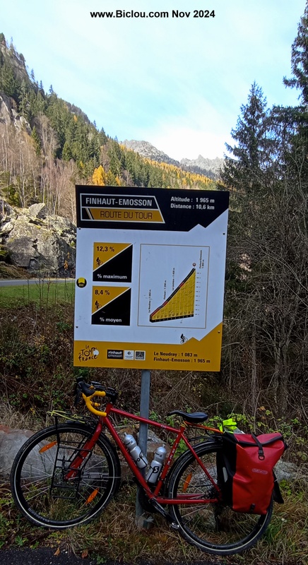 Le Châtelard (Valais) au pied du Mur d'Emosson en passant par Finhaut