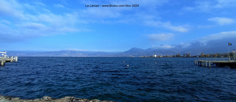 Le Léman à Saint Gingolph