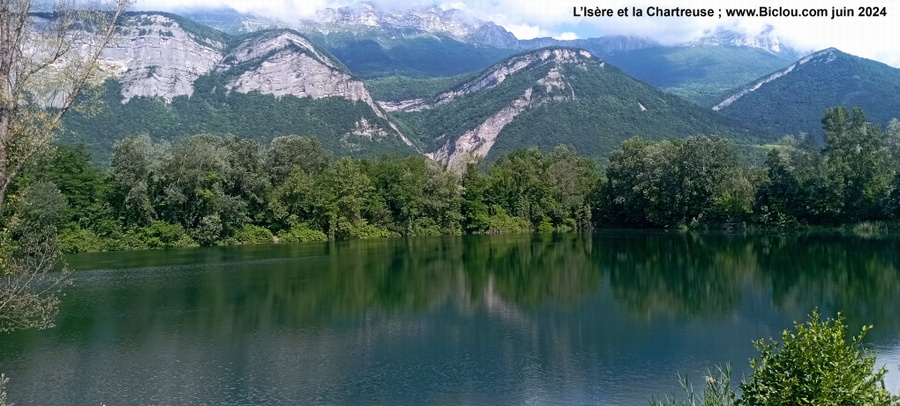 L'Isère devant la Chartreuse