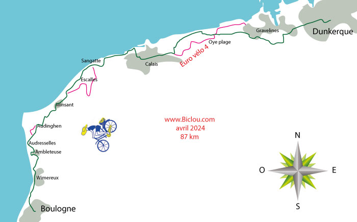 Etape Dunkerque Abbeville
