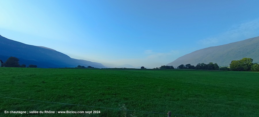 Vallée du haut Rhône en chautagne