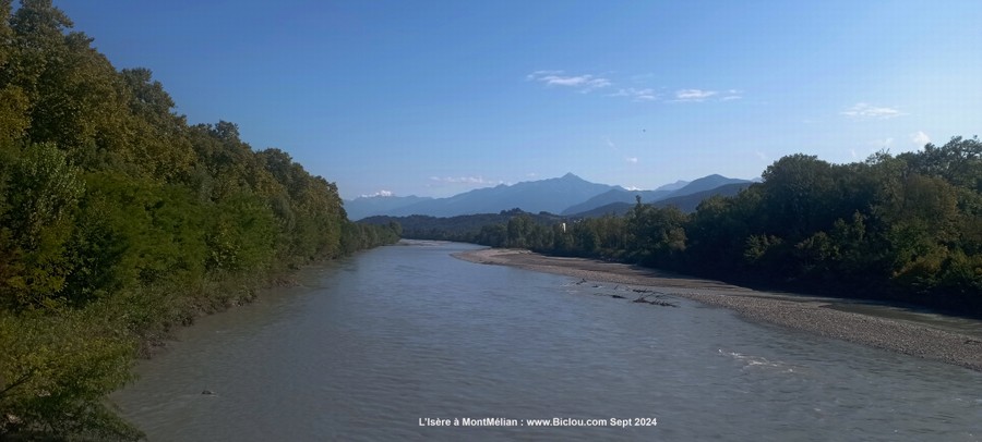 L'Isère à Montmélian