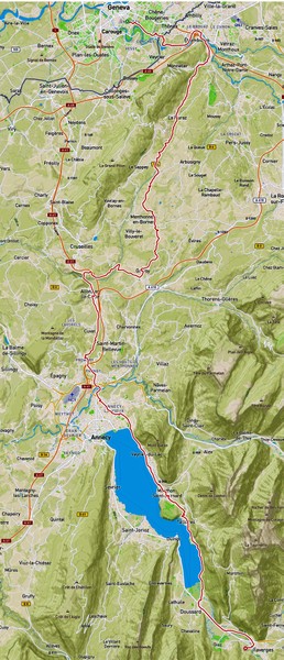 En route vers la mer : Départ de Genève en Février 2024