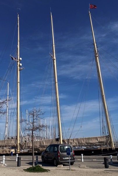 Trois mats vu à Port st Louis