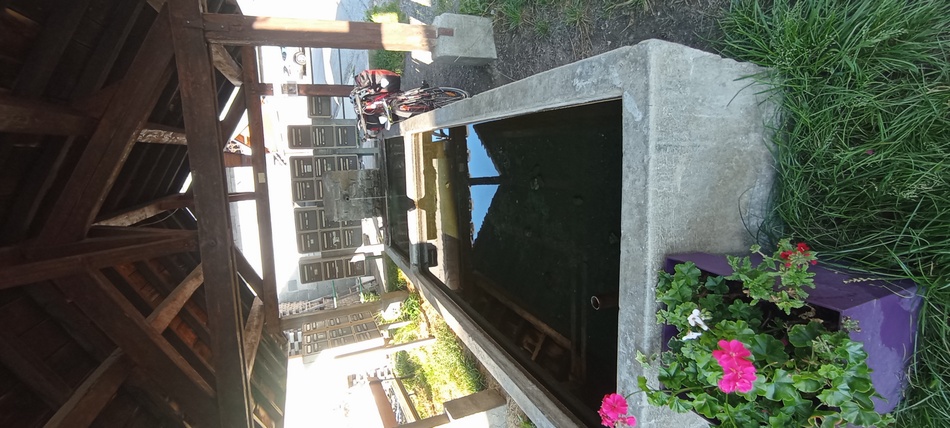 Un des nombreux bassins en Tarentaise
