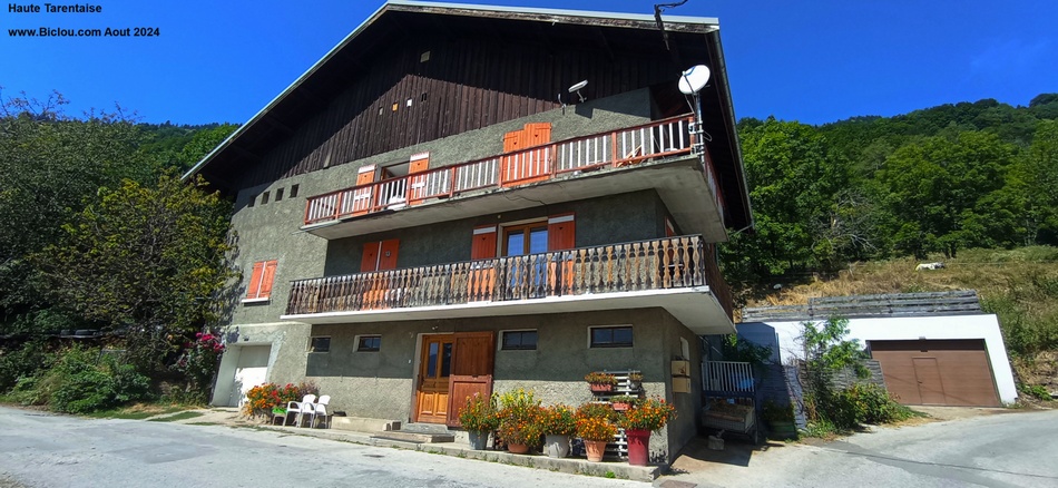 Maison typique en haute tarentaise