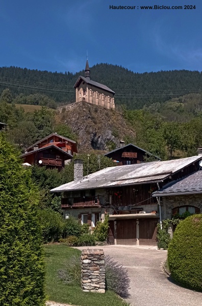 Eglise de Hautecour la basse (Haute Tarentaise Savoie)