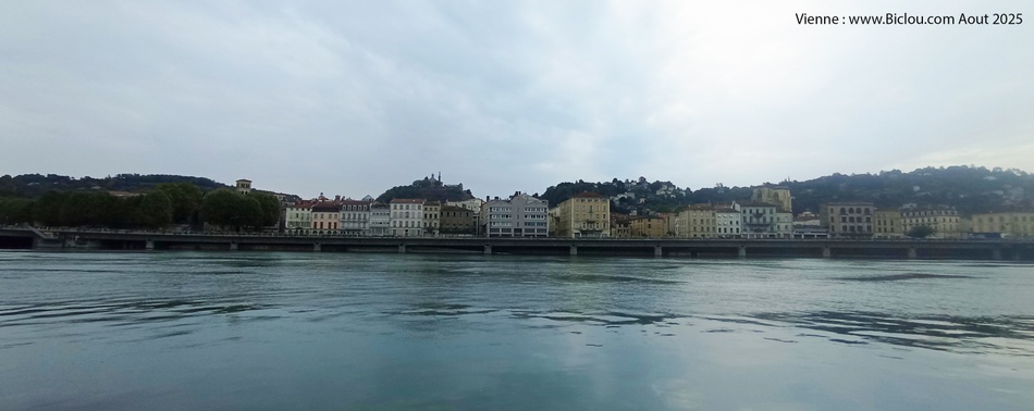Le Rhône à Vienne en 2025