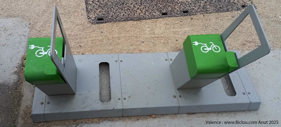 Valence : Recharges pour vélos électriques