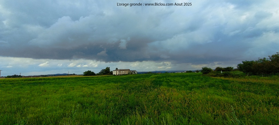L'Orage nous tourne autour , mais nous finirons par lui échapper