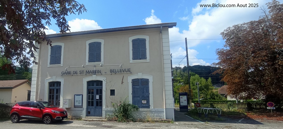 Gare de saint Martin Bellevue 2025 (Haute Savoie)