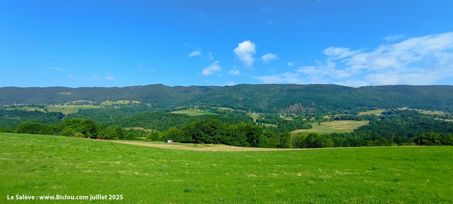 Le Salève face EST, en montant à Menthonnex en Bornes