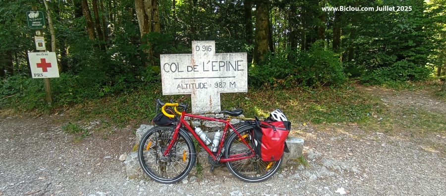 Le sommet du col de l'épine (Savoie)