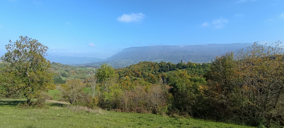 Vu sur la montagne de l'épine (Savoie)