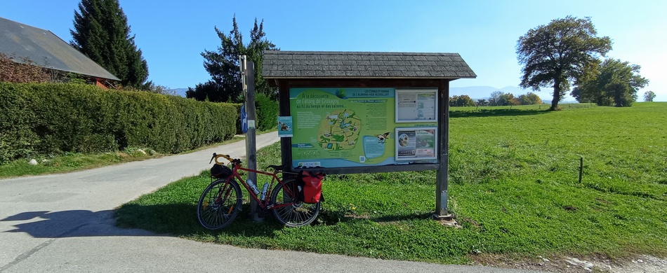 Non loin de l'étang de Crosagny