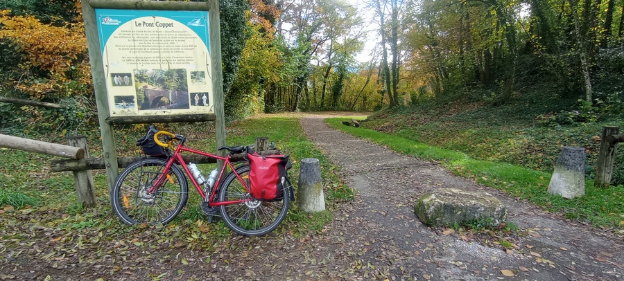 Le Pont Coppet (Vallières) : Passage de la vélo-route ?
