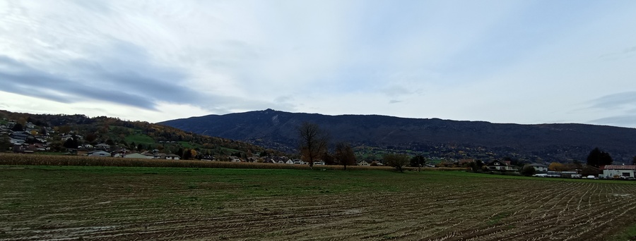 Le Semnoz vu de Saint Jorioz