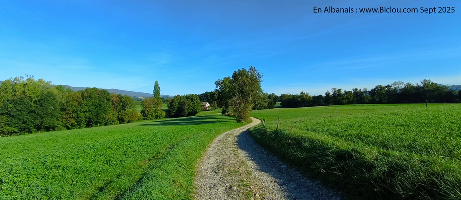 Sur le chemin, en Albanais