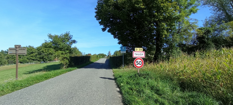 Cela fesait bien 50 ans que claudio ne passa plus à Thusy (Haute Savoie)